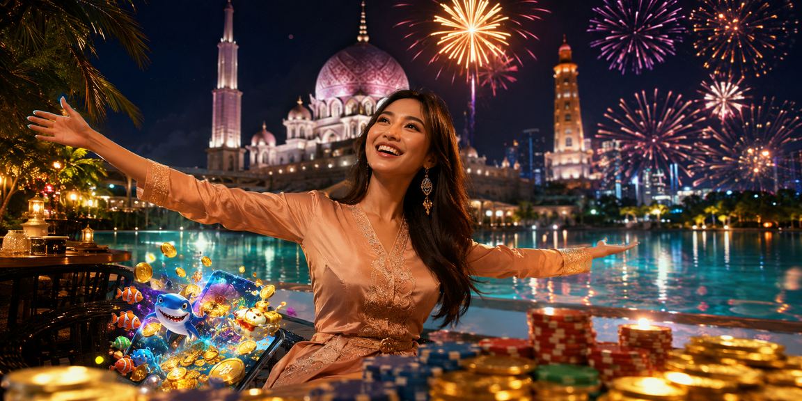 Meja permainan blackjack yang sedang berlangsung di mamibet